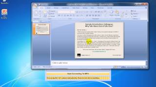 How To Use MS PowerPoint To MP3 Converter Software