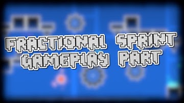 My Gameplay Part In Fractional Sprint (Team Fiji MC)