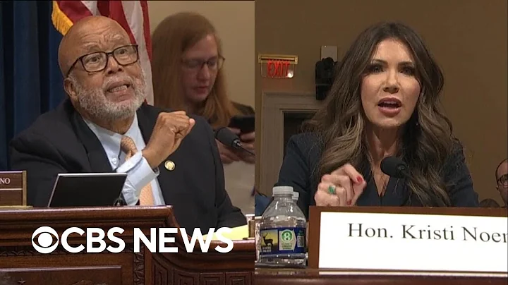 Watch: Bennie Thompson spars with Noem about D.C. shooting and FBI official on Antifa claims