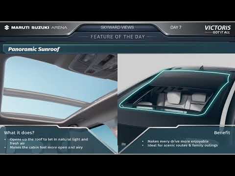 Maruti Suzuki Victoris | The SUV with a Stunning Panoramic Sunroof