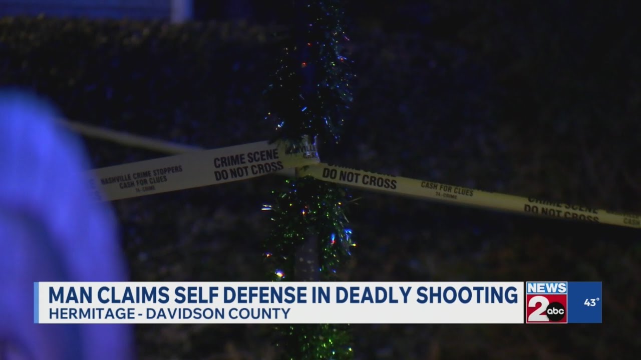 Man claims self defense in deadly shooting - YouTube