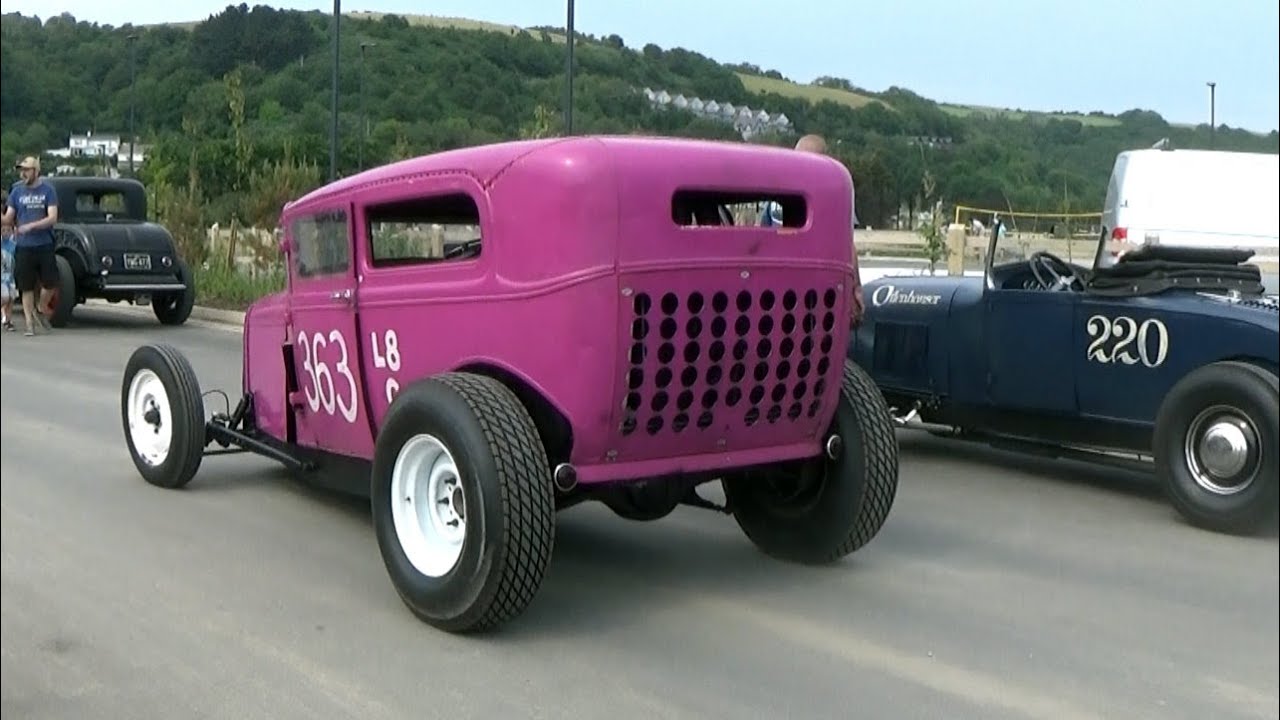 VHRA Pendine Hot Rod Races June 2023 part 1 YouTube