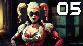 Batman: Arkham Asylum - Part 5 - Prison Date with Harley Quinn - YouTube