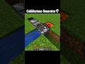 Minecraft Cobblestone Generator #minecraft #shorts