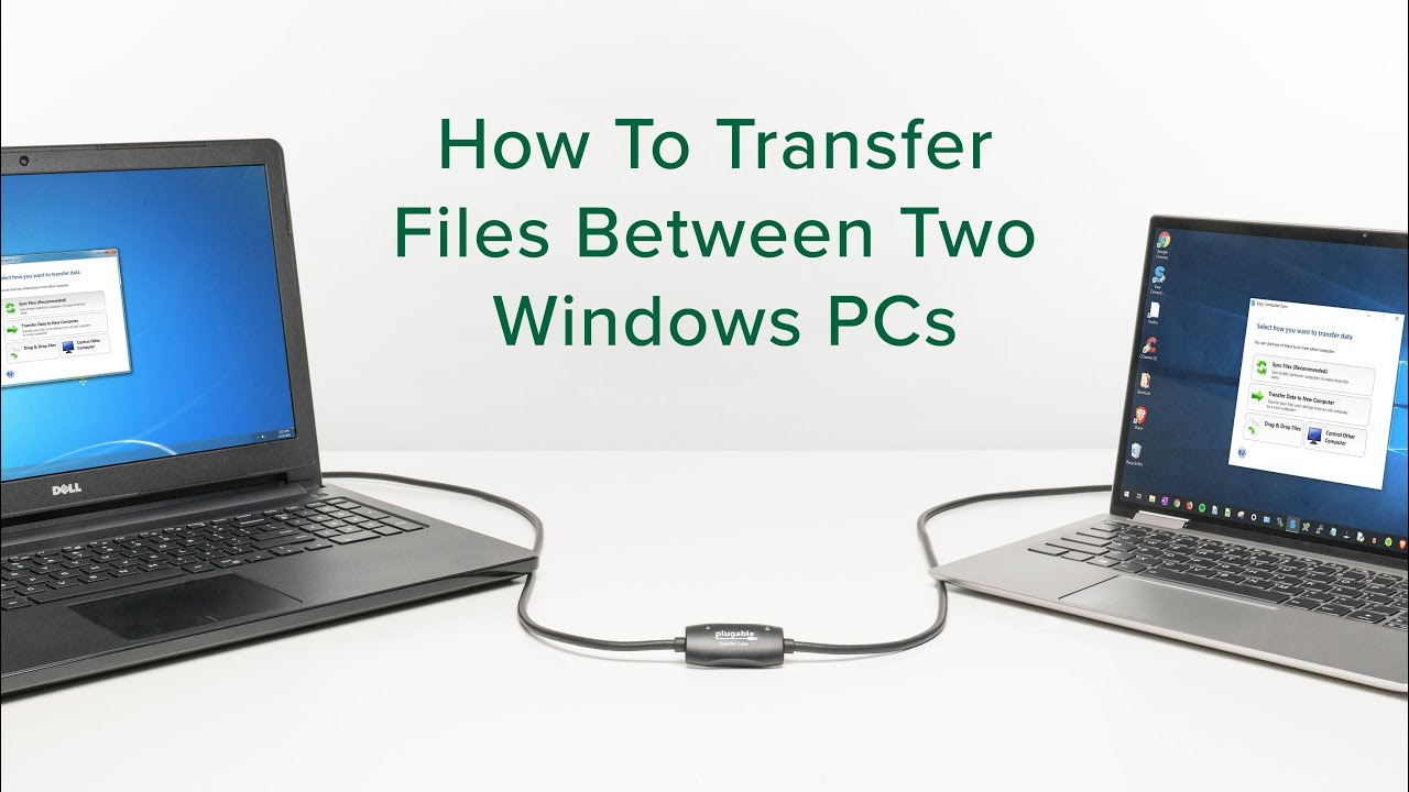 How Transfer Files Between Two Windows PCs -