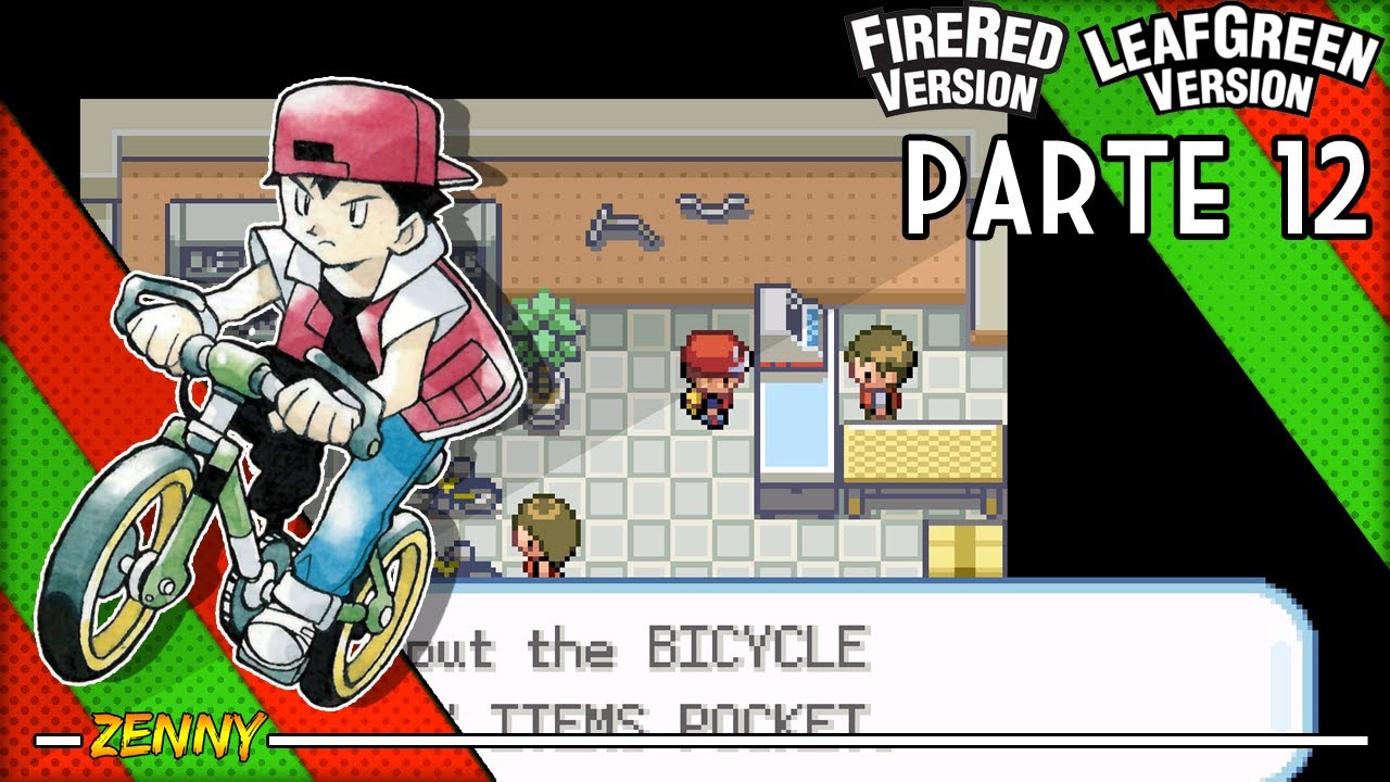 Pokemon Fire Red #6 - Ginásio Eléctrico, Pegando a Bike !! 