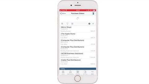 Netsuite Mobile - Enter Purchase Request
