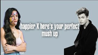 happier X here&#39;s your perfect - Olivia Rodrigo - Jamie Miller (Lyrics)