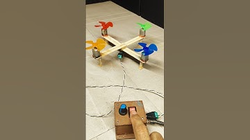 how to make drone 😂 for science exhibition #drone #bholekatechnical