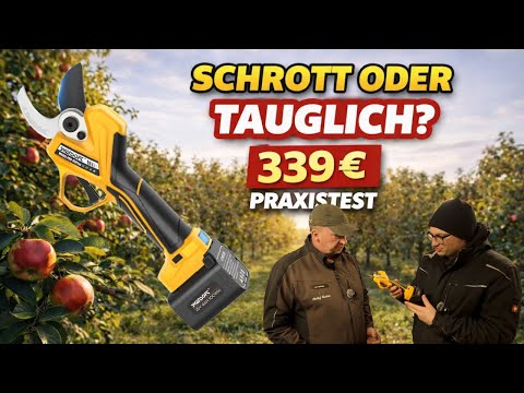 Raddatz Fruit Farm - €339 Cordless Shears in Practical Testing – Junk or Worthwhile? SWANSOFT PRU...