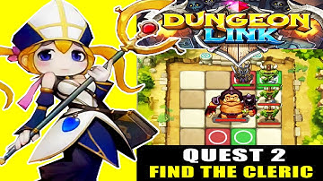 Dungeon Link (Gamevil USA) - Quest 2 : Find the Cleric in the Mystic Forest (iphone gameplay)