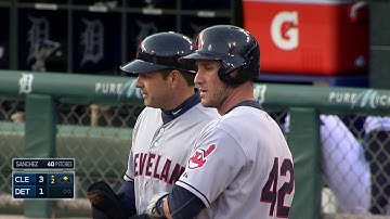 CLE@DET: Gomes sends a two-run triple to right-center