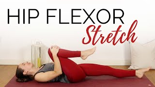 Hip Flexor Stretch  Quick Yoga for Flexibility Practice