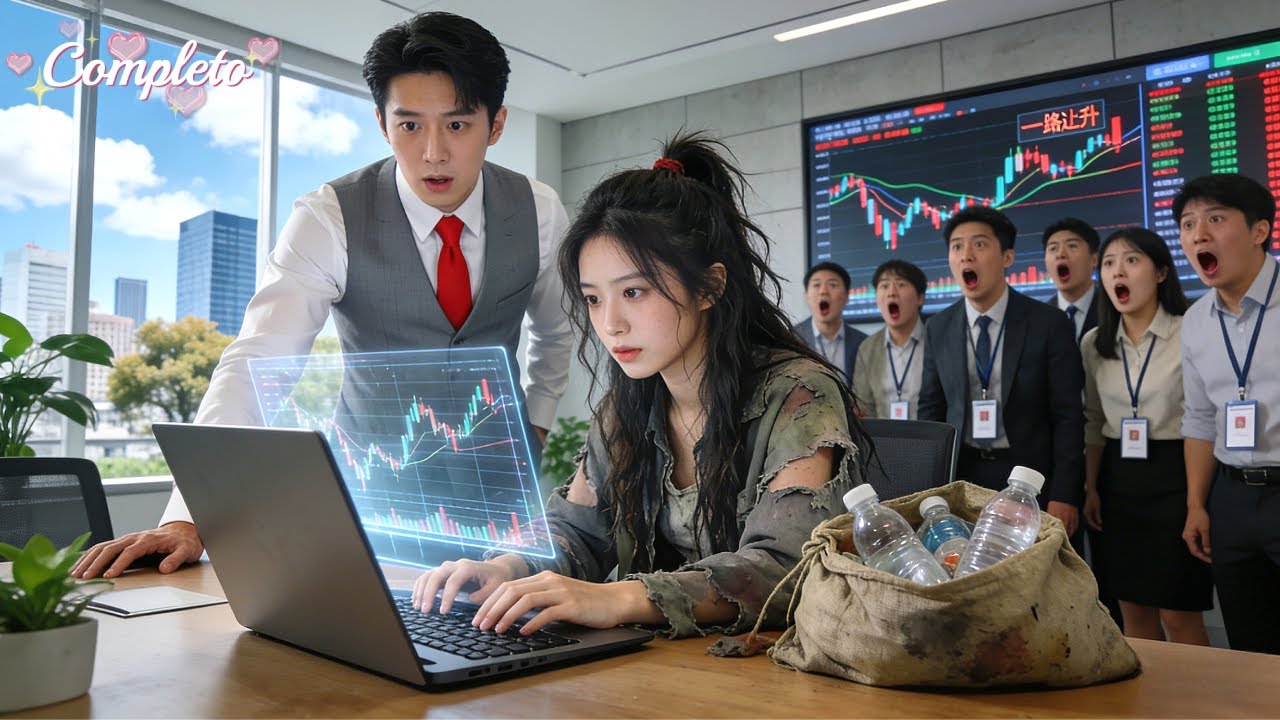 Todos falharam em salvar a empresa falida do CEO—mas uma mendiga resolveu tudo em 3 s!Amor começou!