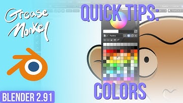 Color Palettes |Grease Pencil