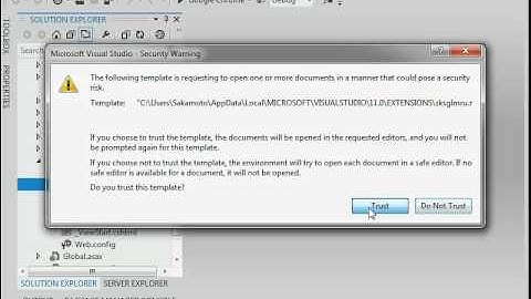 How to use "MVC4 Twitter Bootstrap Starter Layout" item template?