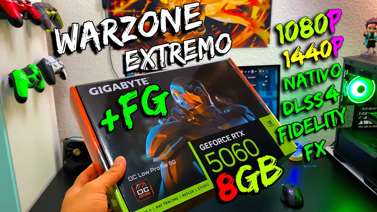 RTX 5060 8GB - Call Of Duty: Warzone (test FPS en extremo) - YouTube