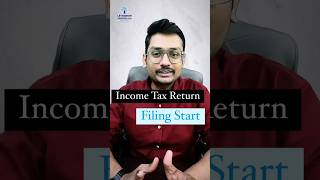 Income Tax Return filing started!! #incometax #itr #tdsrefund #finance
