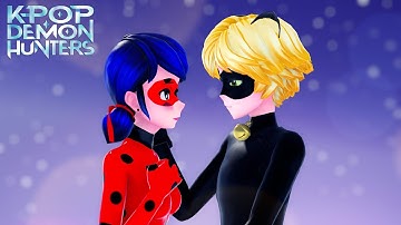 【MMD Miraculous】FREE - Ladybug×Chat Noir (KPop Demon Hunters)