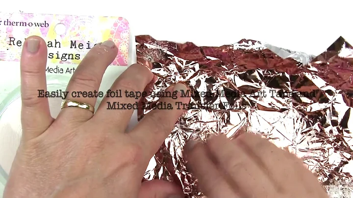 Rebekah Meier Designs Mixed Media Transfer Foils a...