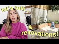 let's talk + STARTING PATIO RENOVATIONS