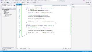C# TreeView SampleCode