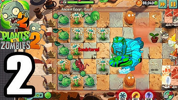 Plants vs Zombies 2 - iPhone Gameplay Walkthrough Part 2 (iOS, Android)