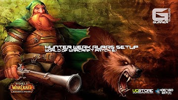 Hunter Weak Auras Setup - Patch 6.1 (all specs)