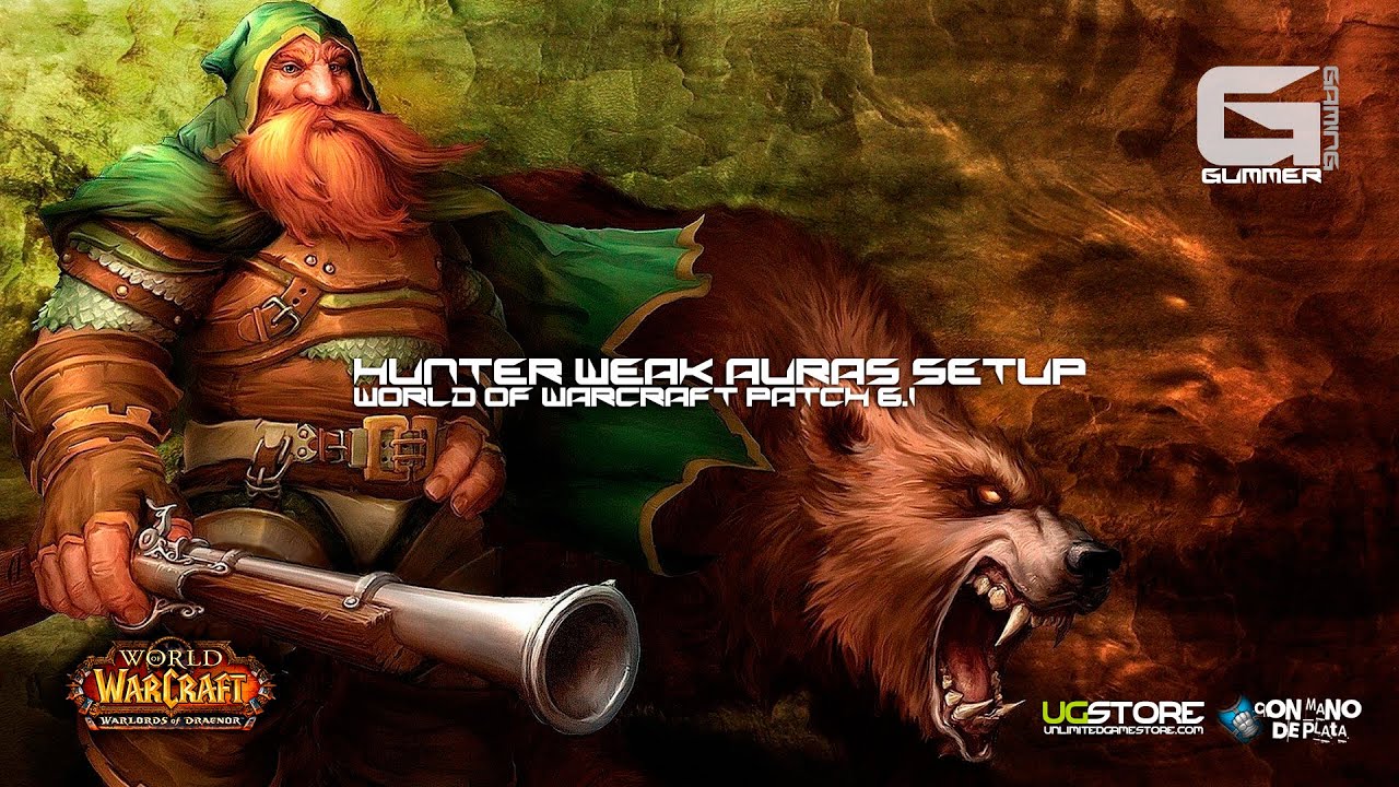 Hunter Weak Auras Setup - Patch 6.1 (all specs) - YouTube