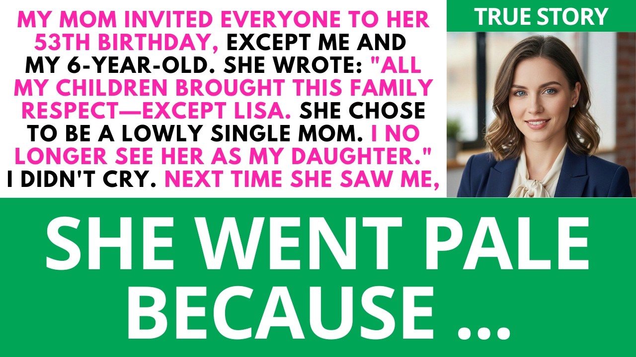 My Family Disowned Me Because I’m a “Single Mom”… Then They Begged Me to Come Bac... | Sugar Revenge