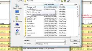 Smart Reports Dashboard MYOB Company file configuration