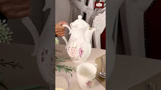 Vantage Fine Porcelain: The Elegant Peach Glory Rose Series Unveiled