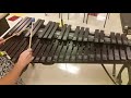 Concert B Flat Major Scale For Mallets Concert B Flat Major Scale For Mallets