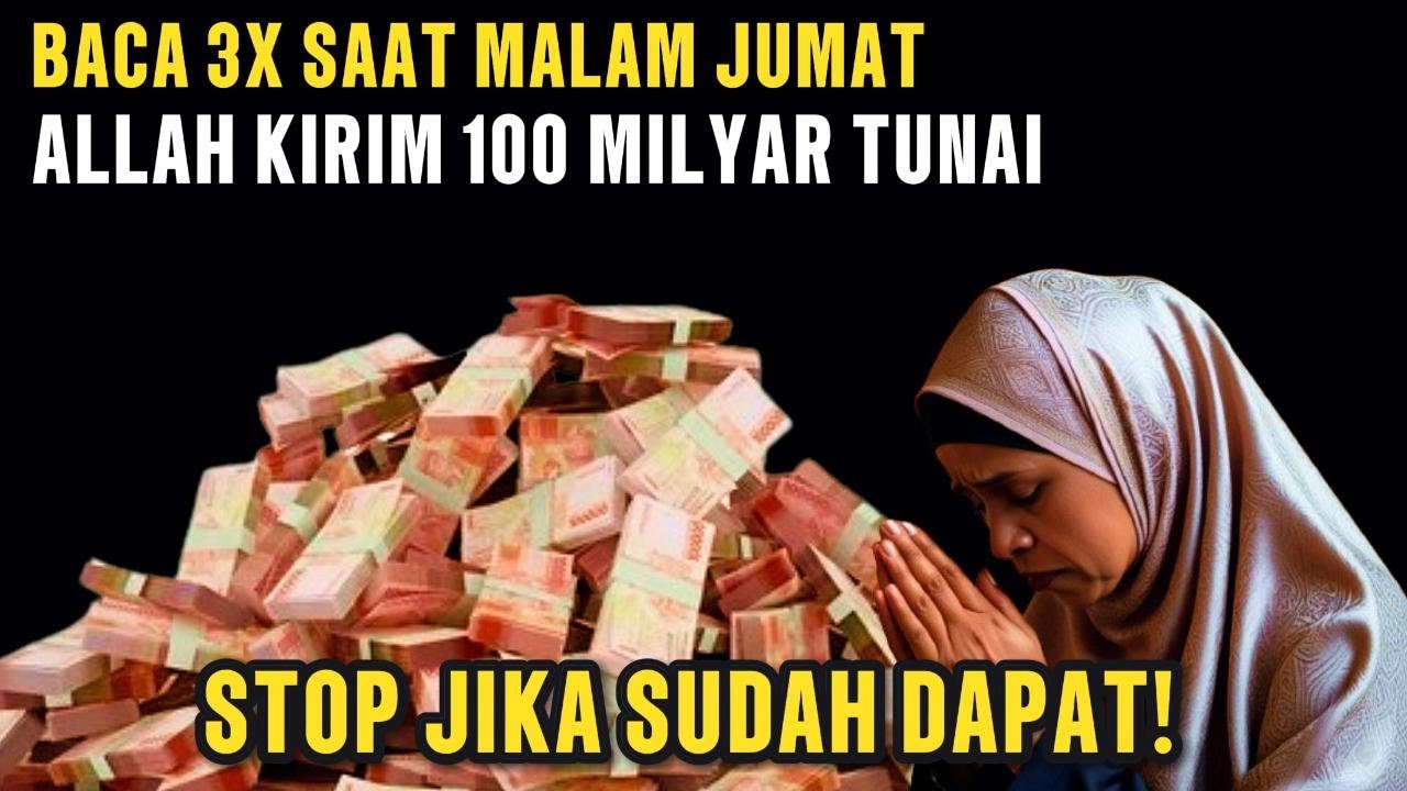 MALAM JUMAT BERKAH ‼️ Nenek Penjual Sapu Nekat Baca Ayat ini 3x, Allah Kirim 100 Miliar LANGSUNG