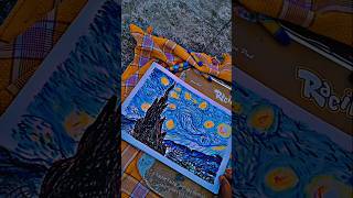 the starry night|| vincent van Gogh | 1889 oil on canva #thejoyofpainting#vincentvangogh #realist