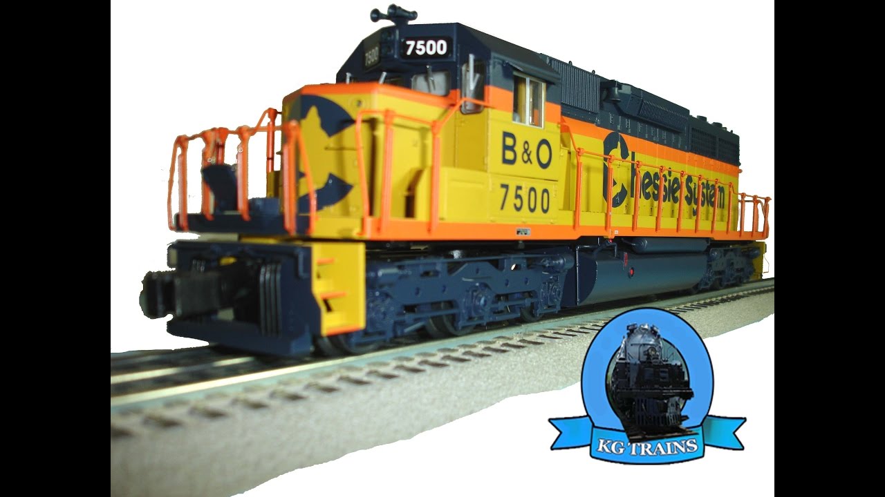 Lionel 6-82274 LEGACY Chessie System SD40 7500 Train Engine kgtrains