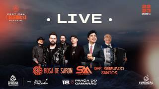 2ª NOITE DO FESTIVAL CELEBRAI MUANÁ 2026 Rosa de Saron e Bandas Locais direto da Praça do Camarão!