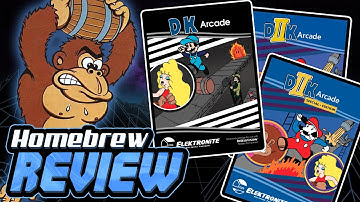 DK Arcade Trilogy voor Intellivision - Homebrew Game Review