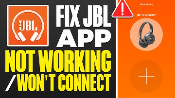 JBL Headphone App Not Working/Wont Connect (FIX)