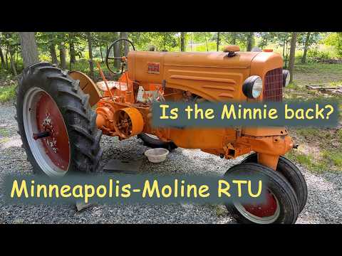 1940 Minneapolis Moline RTU — Part 1, Getting the Minnie Running Again