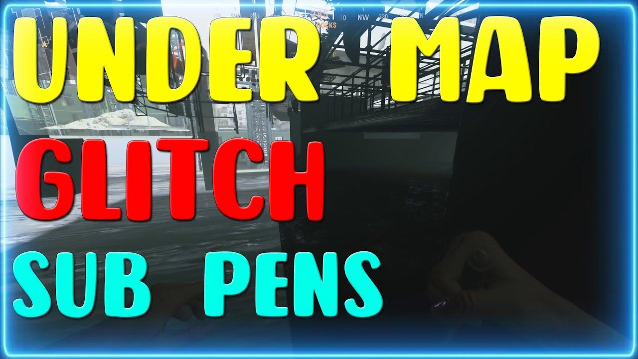 NEW SUB PENS OUT OF MAP WALK IN WALLBREACH GLITCH CALL OF DUTY VANGUARD