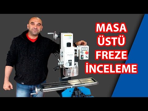 Video: Masaüstü CNC freze makinesi: tipler, BF20 CNC