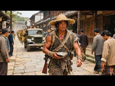 Street beggar is spec ops sniper, alone kills 500 Japanese oppressors.