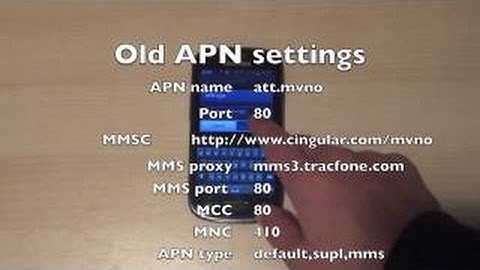 Android Straight Talk/Net10 AT&T and T-mobile 3g/4g LTE settings to send/receive mms and data