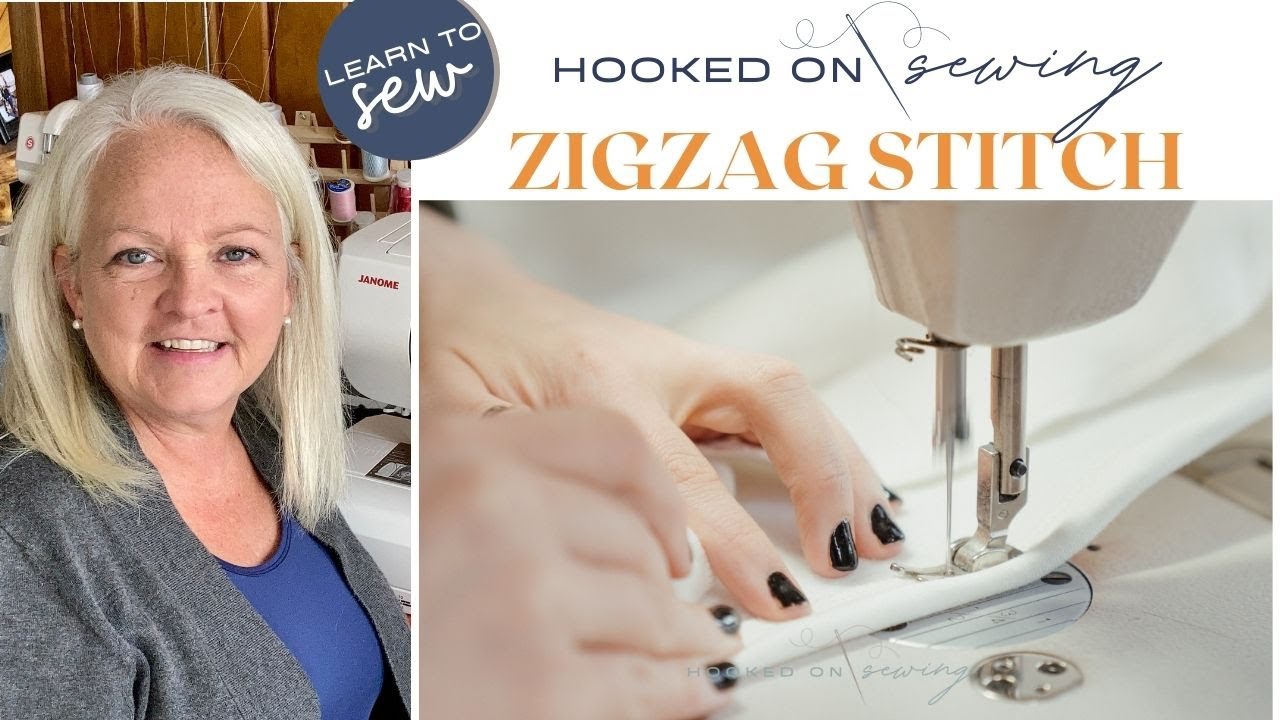 Learn to Sew a Zigzag Stitch | Sewing Lessons for Beginners | Janome ...
