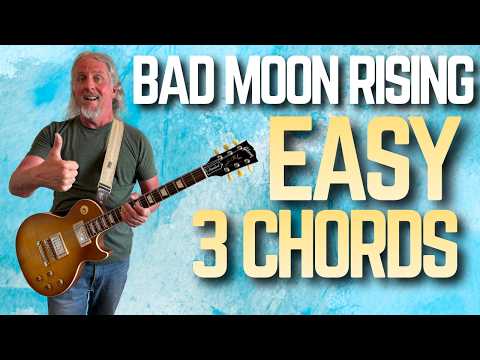 The Easiest Way to Play Bad Moon Rising by CCR