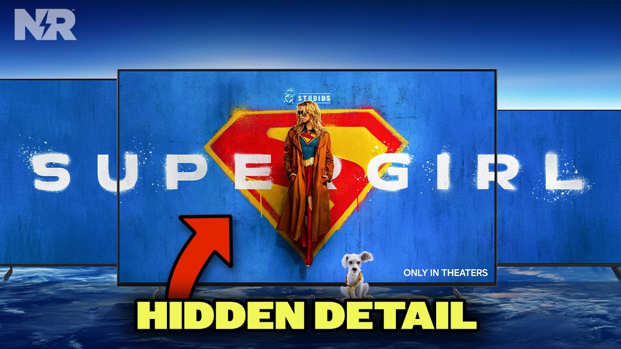 We found a hidden message in this special Supergirl content!