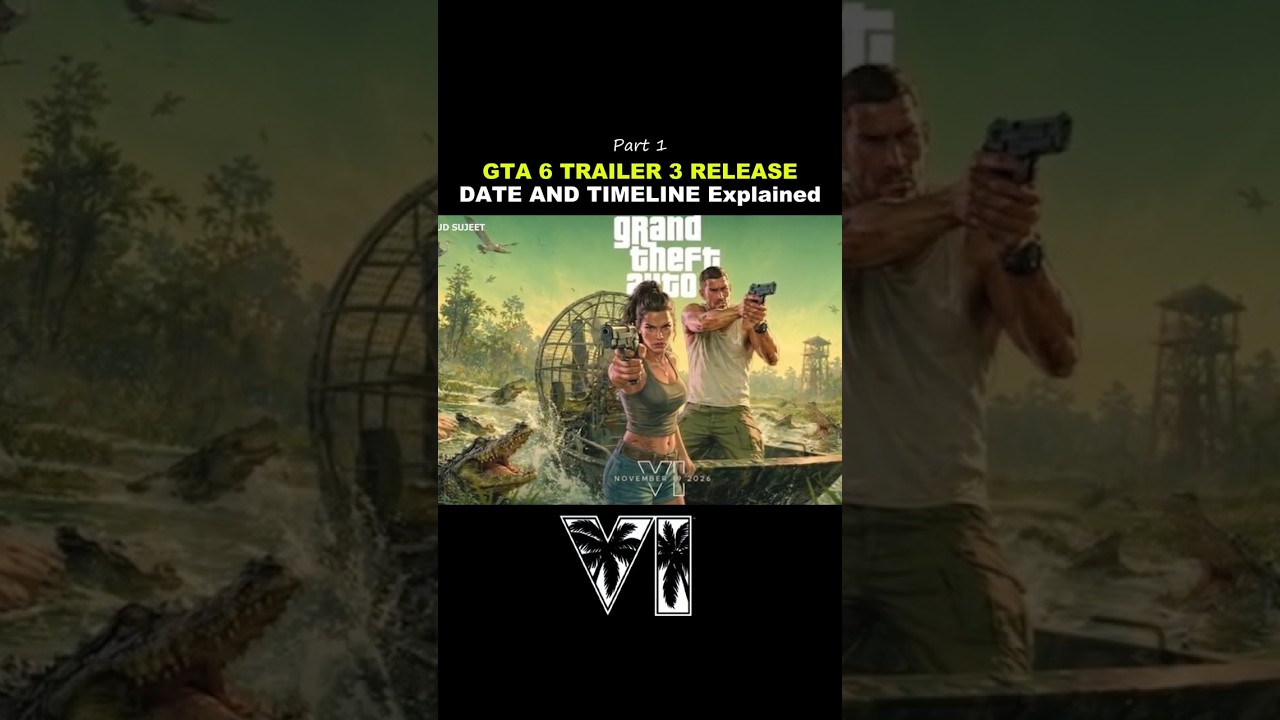GTA 6 Trailer 3 Release Date and Timeline (Pt. 1)🤯