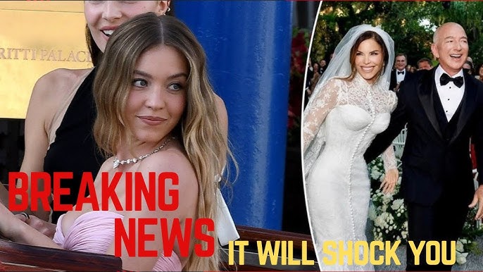 Sydney Sweeney's Surprise at Bezos Wedding | A Glamorous Nod to Old Hollywood - YouTube