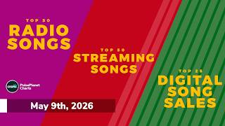 US Radio Songs Top 50   Streaming Top 50   Digital Song Sales Top 25 (May 9th, 2026)